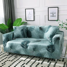 Load image into Gallery viewer, GREEN JUNGLE- EXTENSIBLE ARMCHAIR AND SOFA COVERS