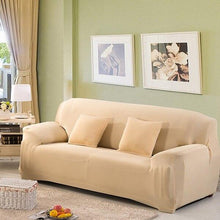 Load image into Gallery viewer, BEIGE- EXTENSIBLE ARMCHAIR AND SOFA COVERS