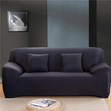 Load image into Gallery viewer, BLACK - EXTENSIBLE ARMCHAIR AND SOFA COVERS