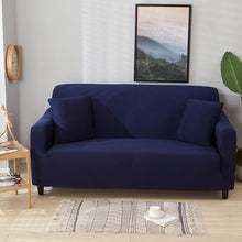 Load image into Gallery viewer, NAVY BLUE - 100% WATERPROOF AND ULTRA RESISTANT ARMCHAIRS AND SOFA COVERS