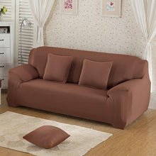 Load image into Gallery viewer, Brown - EXTENSIBLE ARMCHAIR AND SOFA COVERS