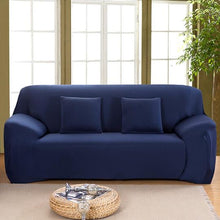 Load image into Gallery viewer, NAVY BLUE - EXTENSIBLE ARMCHAIR AND SOFA COVERS