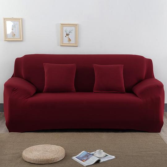 RED WINE- EXTENSIBLE ARMCHAIR AND SOFA COVERS