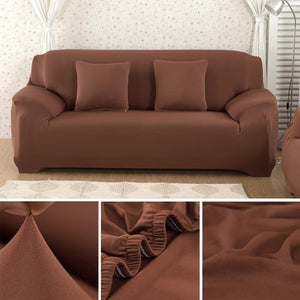 Brown - EXTENSIBLE ARMCHAIR AND SOFA COVERS